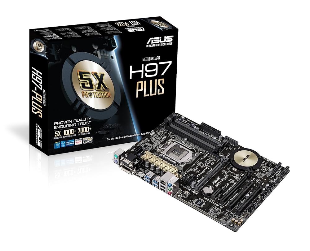 H97M-PLUS+Intel Core i5-4690S+8GB×2メモリ H97M-PLUS+Intel Core i5-4690S+8GB×2メモリ